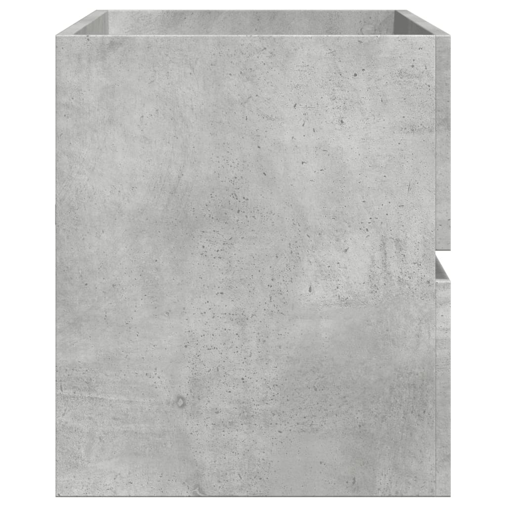 Wastafelkast 100x38,5x45 cm spaanplaat betongrijs is nu te koop bij PeponiXL, paradijselijk wonen!