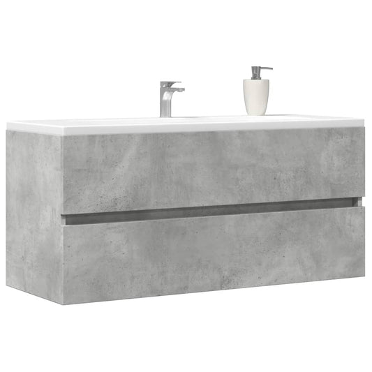 Wastafelkast 100x38,5x45 cm spaanplaat betongrijs is nu te koop bij PeponiXL, paradijselijk wonen!