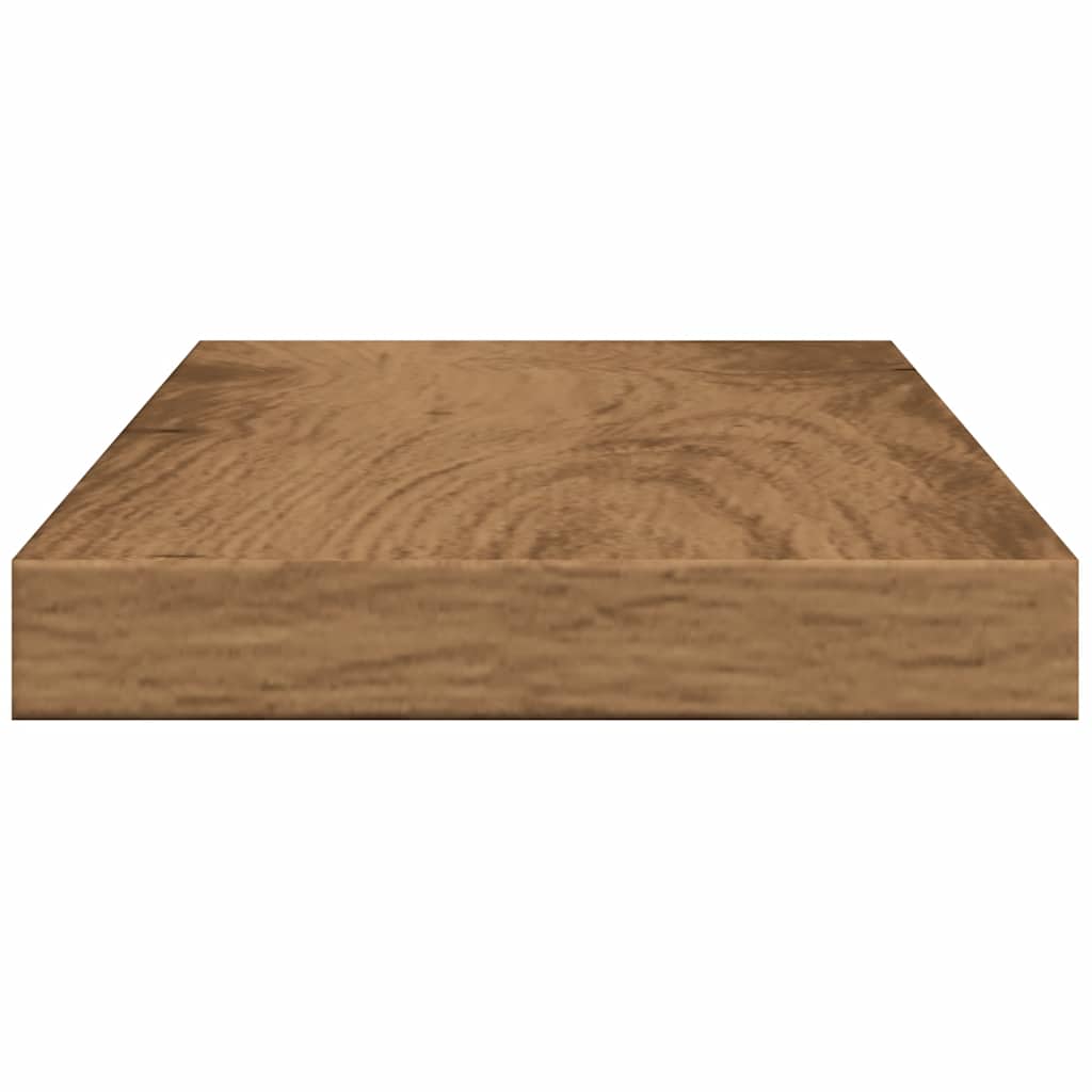 Wandschappen 4 st 40x10x1,5 cm bewerkt hout artisanaal eiken is nu te koop bij PeponiXL, paradijselijk wonen!