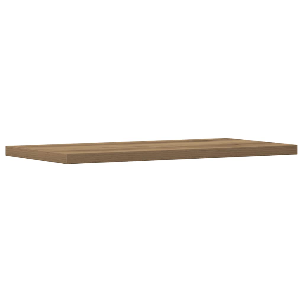 Wandschappen 4 st 40x20x1,5 cm bewerkt hout artisanaal eiken is nu te koop bij PeponiXL, paradijselijk wonen!
