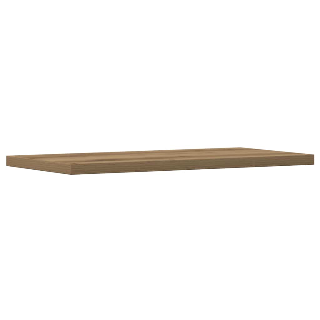 Wandschappen 4 st 40x20x1,5 cm bewerkt hout artisanaal eiken is nu te koop bij PeponiXL, paradijselijk wonen!