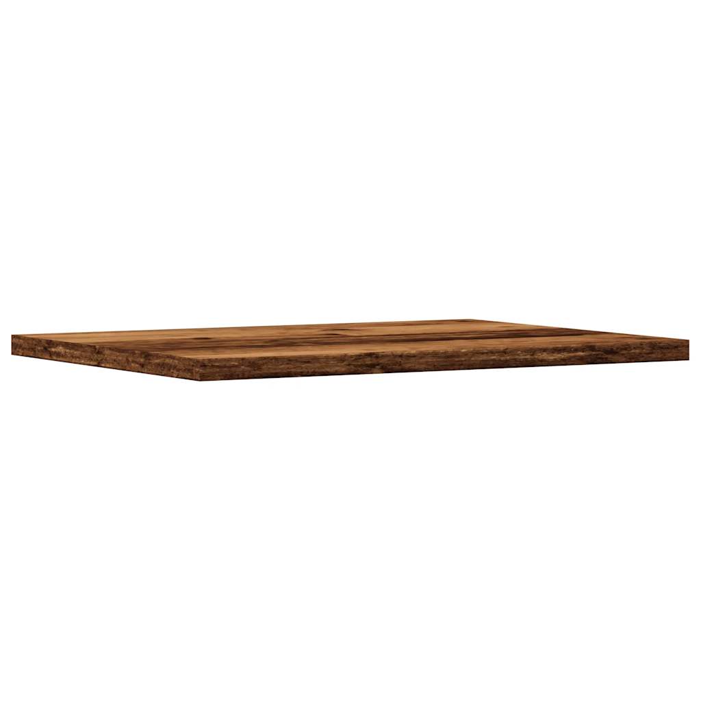 Wandschappen 4 st 40x30x1,5 cm bewerkt hout oud houtkleurig is nu te koop bij PeponiXL, paradijselijk wonen!