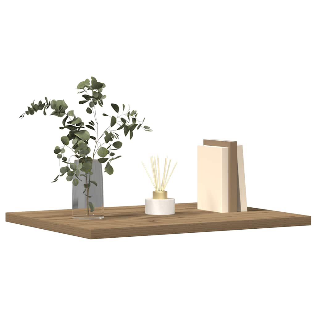 Wandschappen 4 st 40x30x1,5 cm bewerkt hout artisanaal eiken is nu te koop bij PeponiXL, paradijselijk wonen!