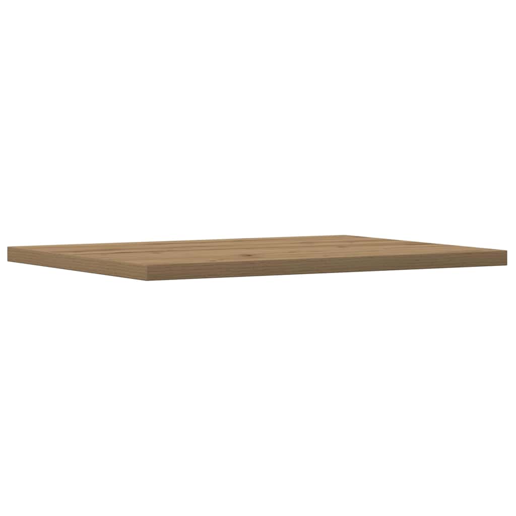 Wandschappen 4 st 40x30x1,5 cm bewerkt hout artisanaal eiken is nu te koop bij PeponiXL, paradijselijk wonen!
