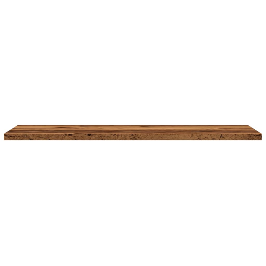 Wandschappen 4 st 60x30x1,5 cm bewerkt hout oud houtkleurig is nu te koop bij PeponiXL, paradijselijk wonen!
