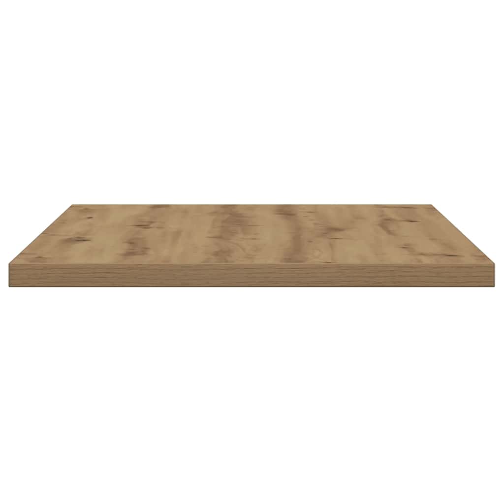 Wandschappen 4 st 60x30x1,5 cm bewerkt hout artisanaal eiken is nu te koop bij PeponiXL, paradijselijk wonen!