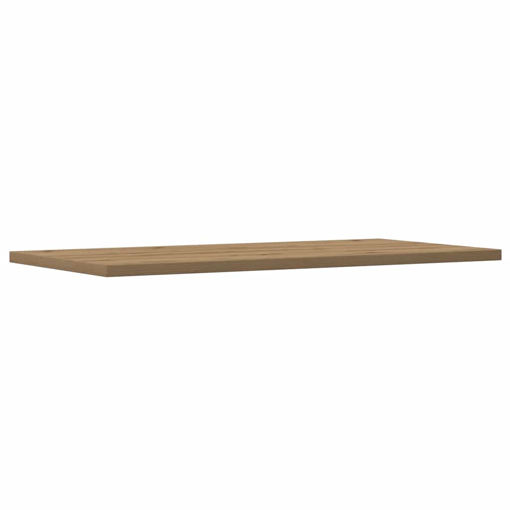 Wandschappen 4 st 60x30x1,5 cm bewerkt hout artisanaal eiken is nu te koop bij PeponiXL, paradijselijk wonen!