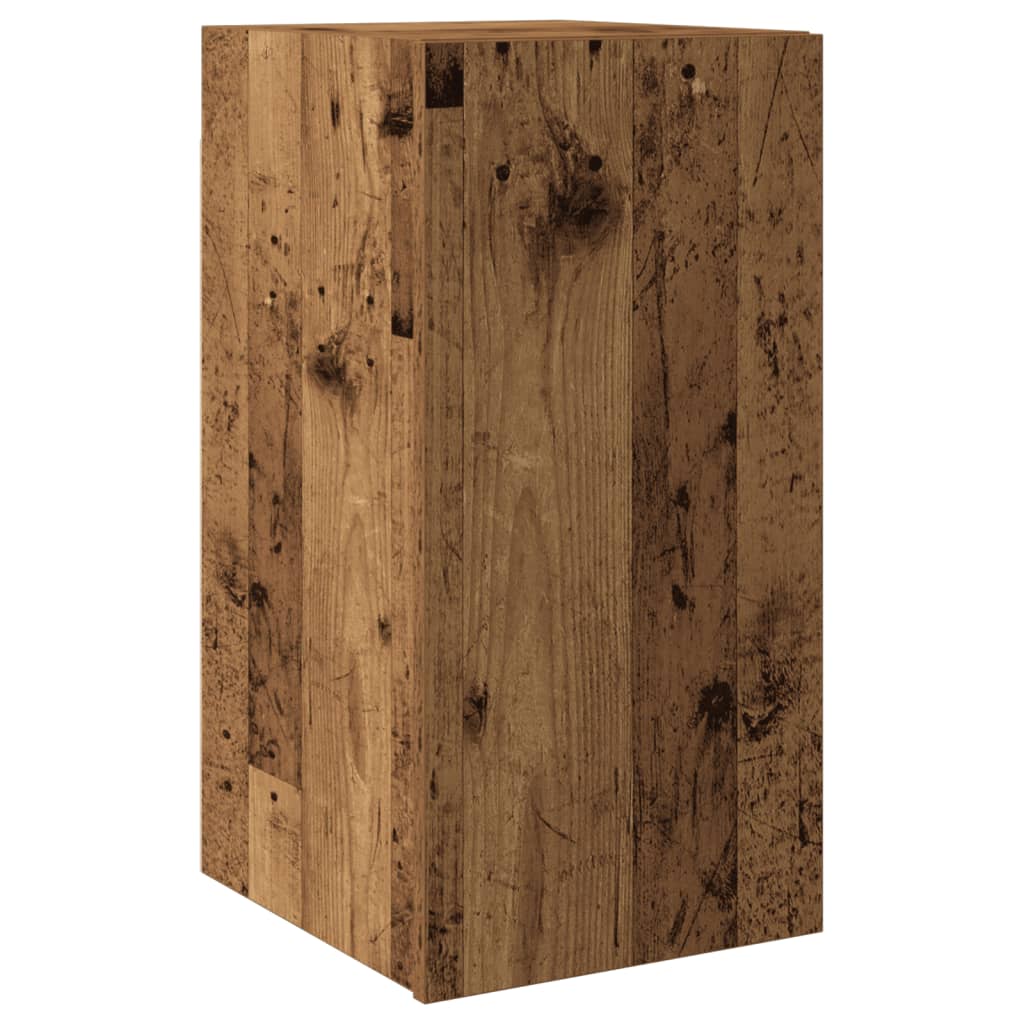 Tv-meubel 30,5x30x60 cm bewerkt hout oud houtkleurig is nu te koop bij PeponiXL, paradijselijk wonen!