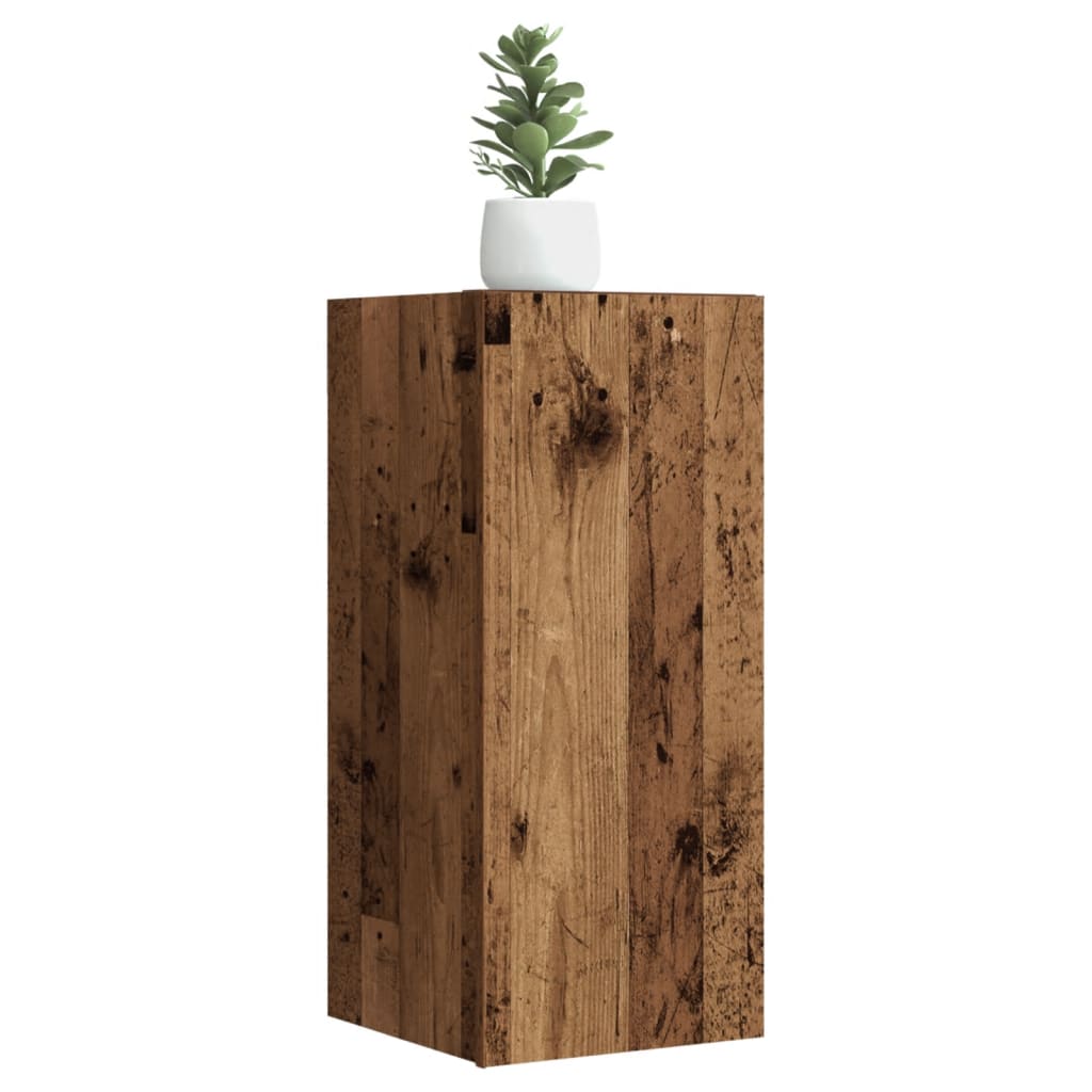 Tv-meubel 30,5x30x60 cm bewerkt hout oud houtkleurig is nu te koop bij PeponiXL, paradijselijk wonen!