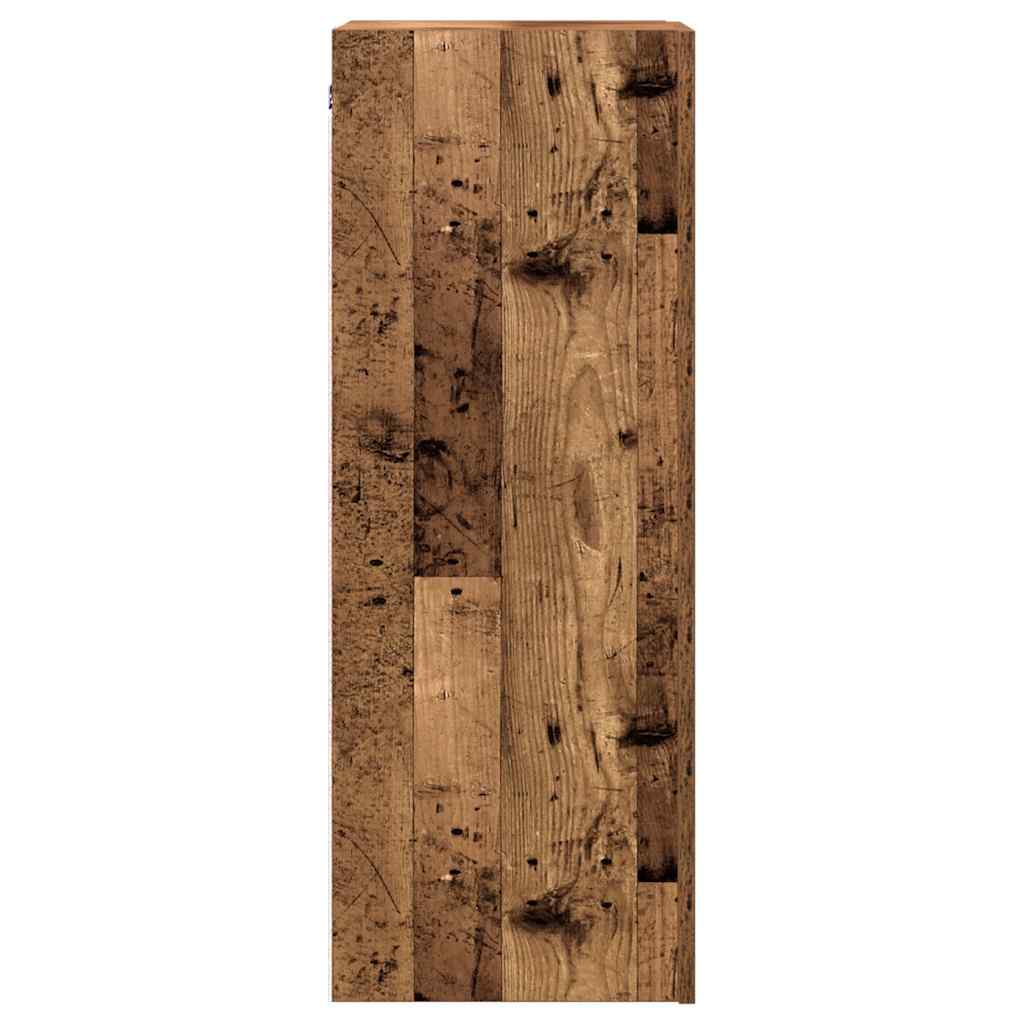 Tv-meubelen 2 st 30,5x30x90 cm bewerkt hout oud houtkleurig is nu te koop bij PeponiXL, paradijselijk wonen!