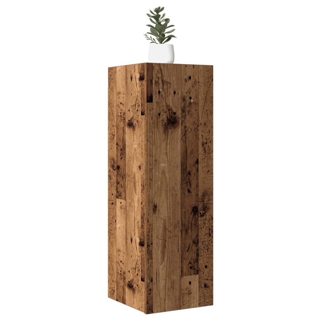 Tv-meubelen 2 st 30,5x30x90 cm bewerkt hout oud houtkleurig is nu te koop bij PeponiXL, paradijselijk wonen!
