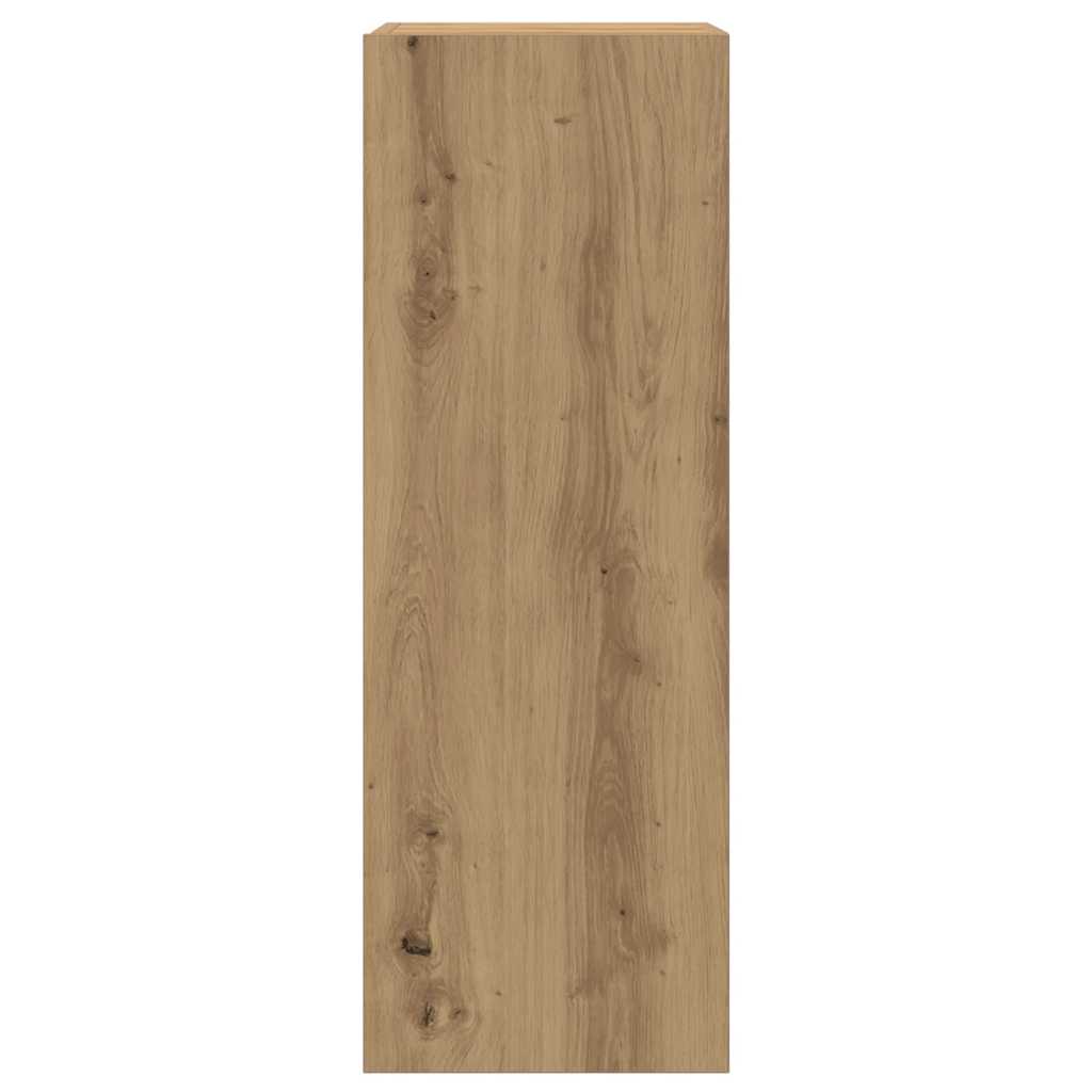 Tv-meubelen 2 st 30,5x30x90 cm bewerkt hout artisanaal eiken is nu te koop bij PeponiXL, paradijselijk wonen!