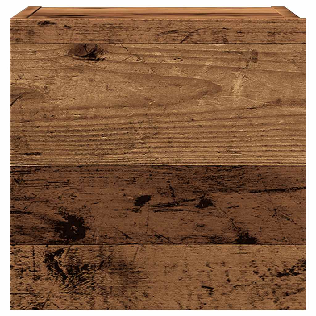 Tv-wandmeubel 30,5x30x30 cm oud houtkleurig is nu te koop bij PeponiXL, paradijselijk wonen!