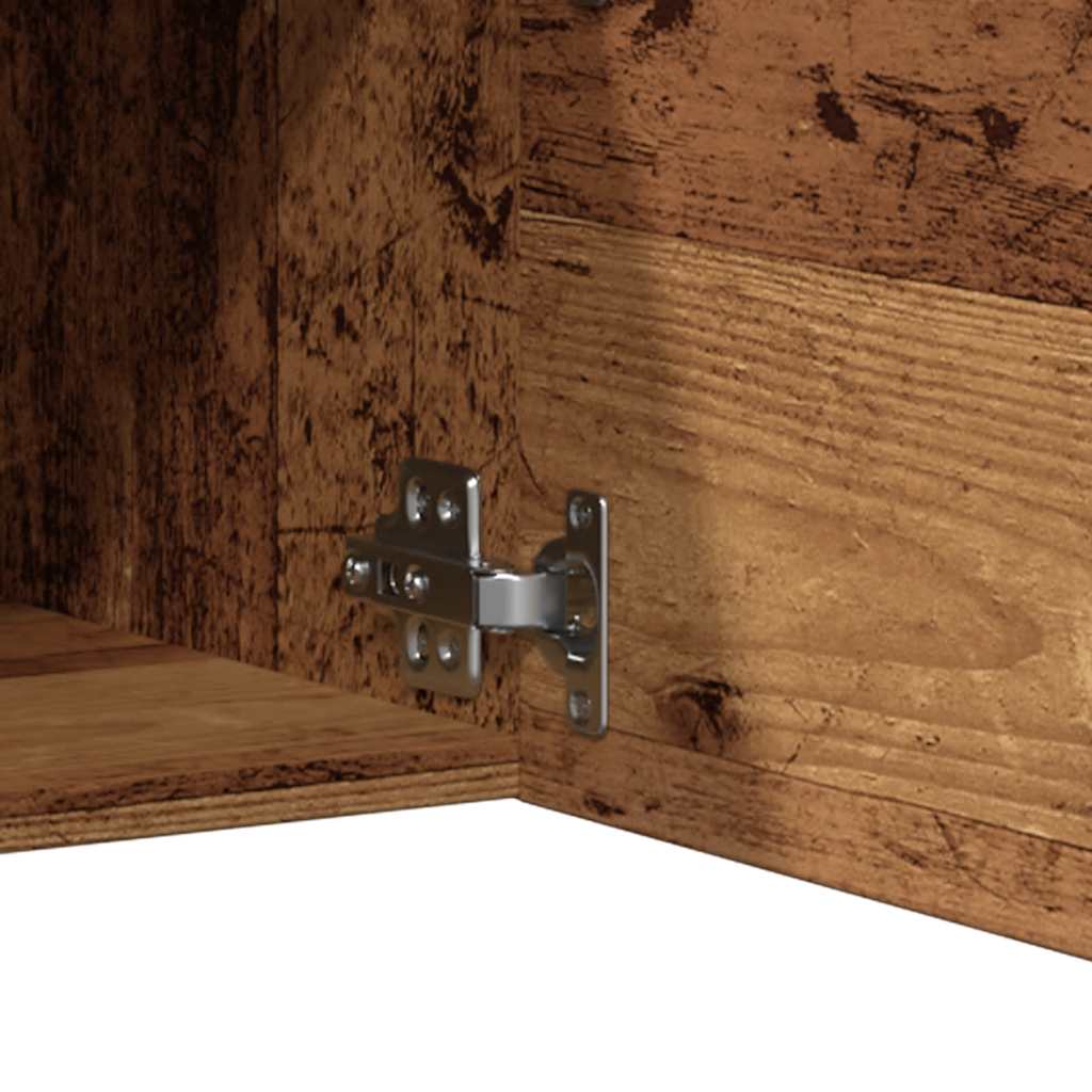 Tv-wandmeubel 30,5x30x30 cm oud houtkleurig is nu te koop bij PeponiXL, paradijselijk wonen!