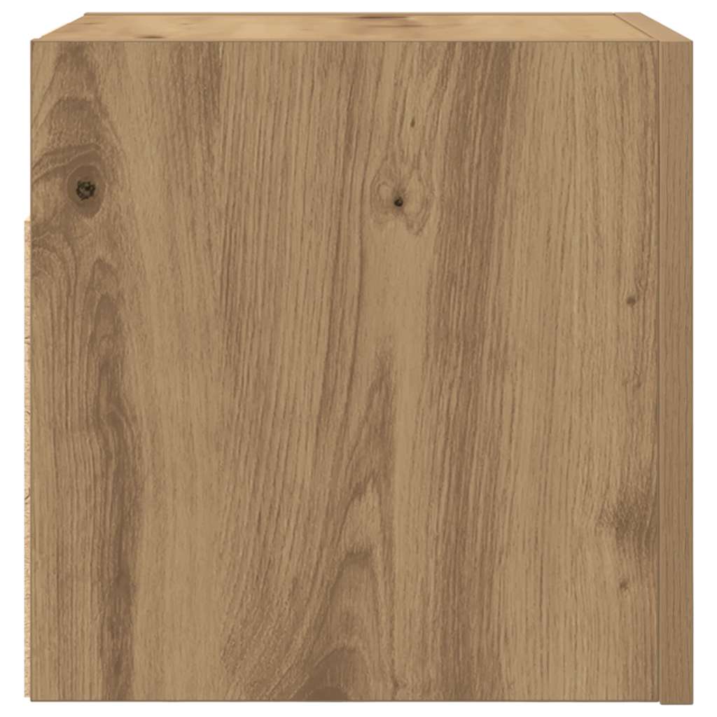 Tv-wandmeubelen 2 st 30,5x30x30 cm artisanaal eikenkleurig is nu te koop bij PeponiXL, paradijselijk wonen!