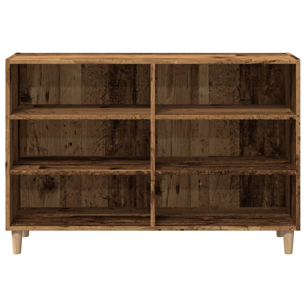 Dressoir 103,5x35x70 cm bewerkt hout oud houtkleurig is nu te koop bij PeponiXL, paradijselijk wonen!