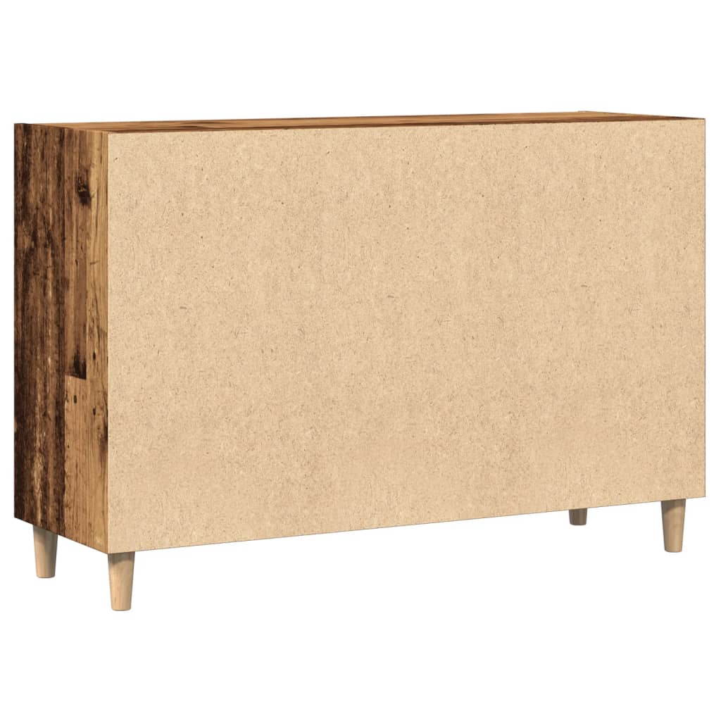 Dressoir 103,5x35x70 cm bewerkt hout oud houtkleurig is nu te koop bij PeponiXL, paradijselijk wonen!