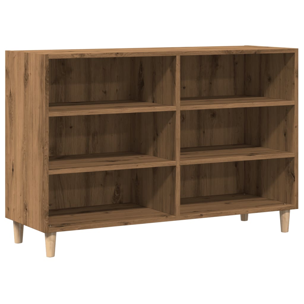 Dressoir 103,5x35x70 cm bewerkt hout artisanaal eikenkleurig is nu te koop bij PeponiXL, paradijselijk wonen!
