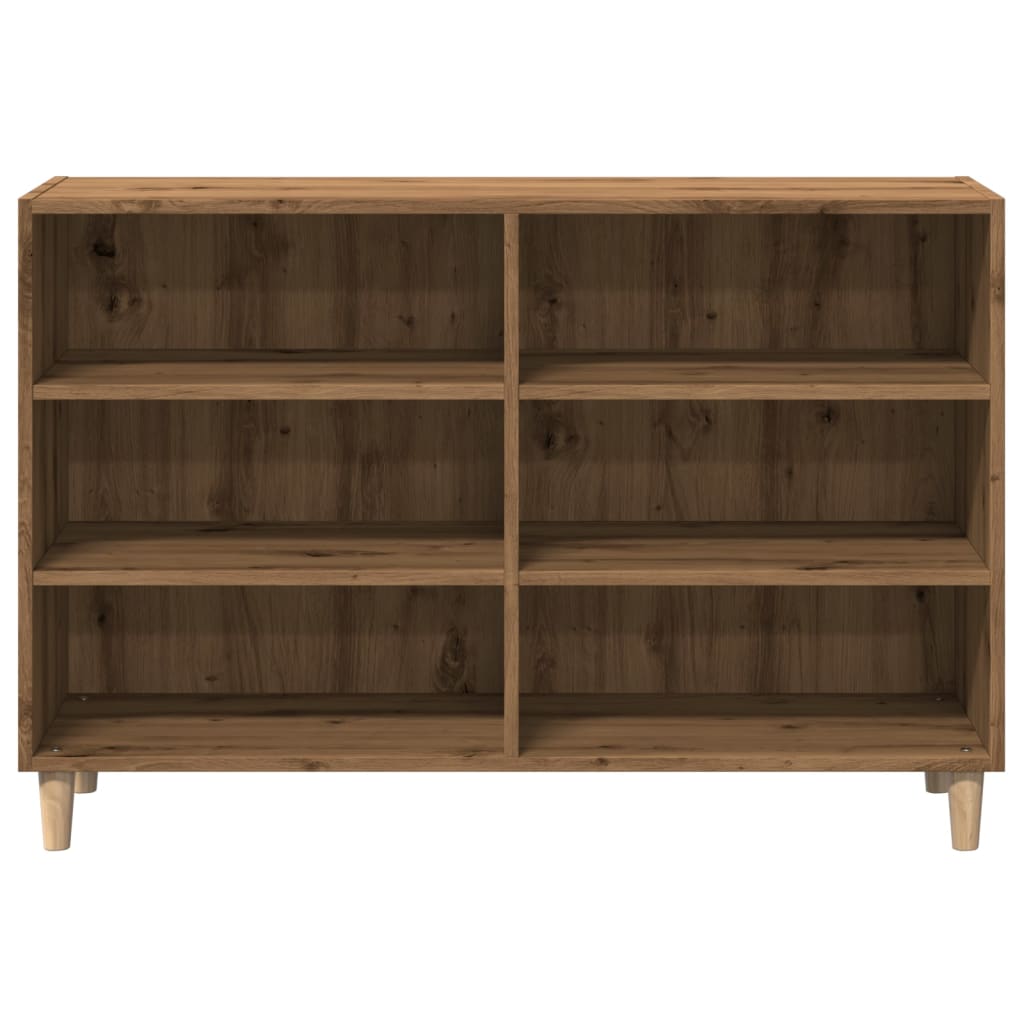 Dressoir 103,5x35x70 cm bewerkt hout artisanaal eikenkleurig is nu te koop bij PeponiXL, paradijselijk wonen!
