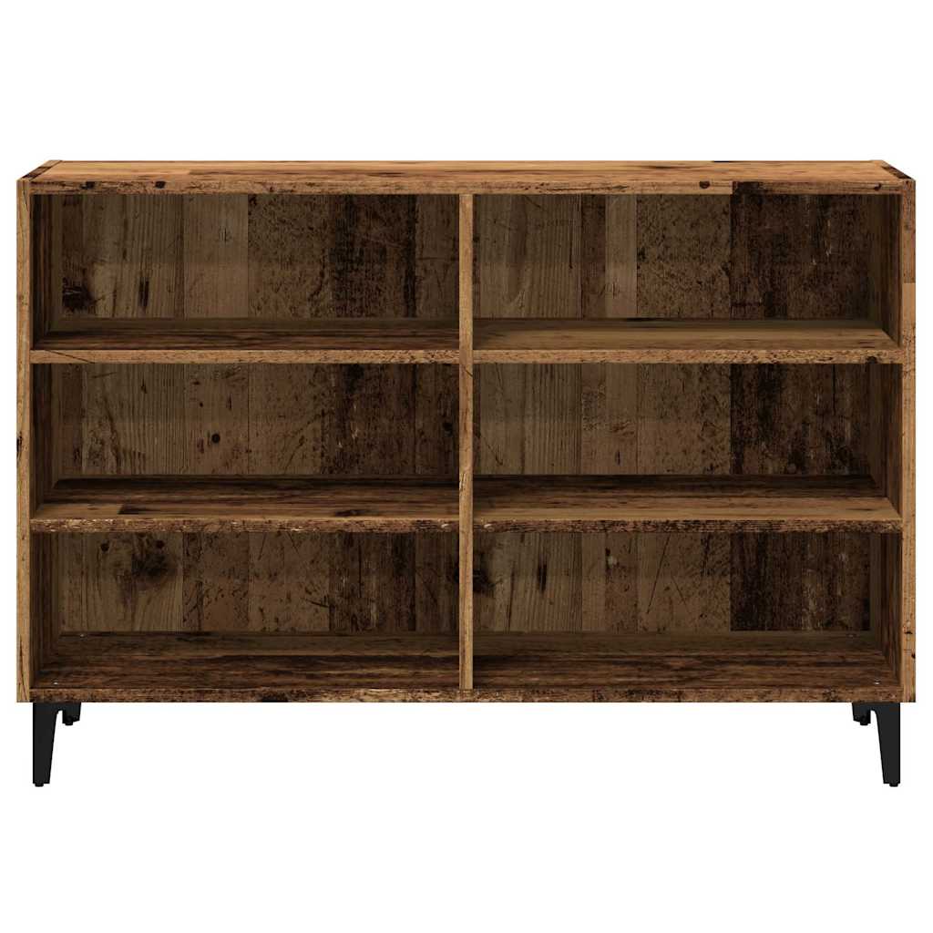 Dressoir 103,5x35x70 cm bewerkt hout oud houtkleurig is nu te koop bij PeponiXL, paradijselijk wonen!