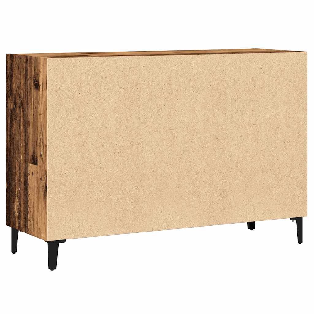 Dressoir 103,5x35x70 cm bewerkt hout oud houtkleurig is nu te koop bij PeponiXL, paradijselijk wonen!