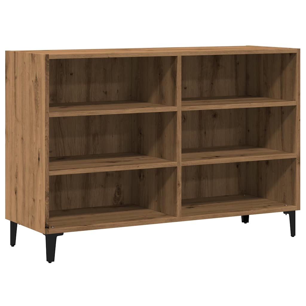 Dressoir 103,5x35x70 cm bewerkt hout artisanaal eikenkleurig is nu te koop bij PeponiXL, paradijselijk wonen!