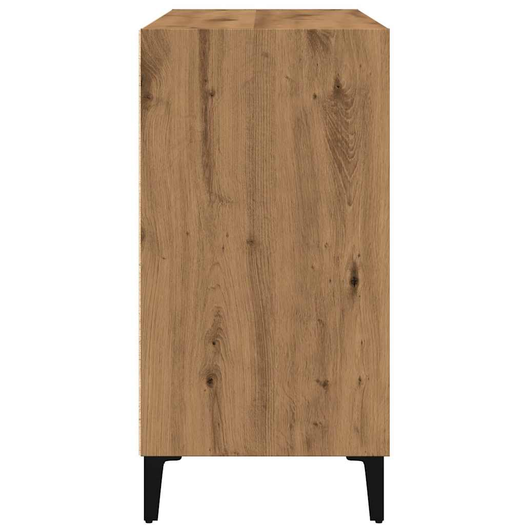 Dressoir 103,5x35x70 cm bewerkt hout artisanaal eikenkleurig is nu te koop bij PeponiXL, paradijselijk wonen!