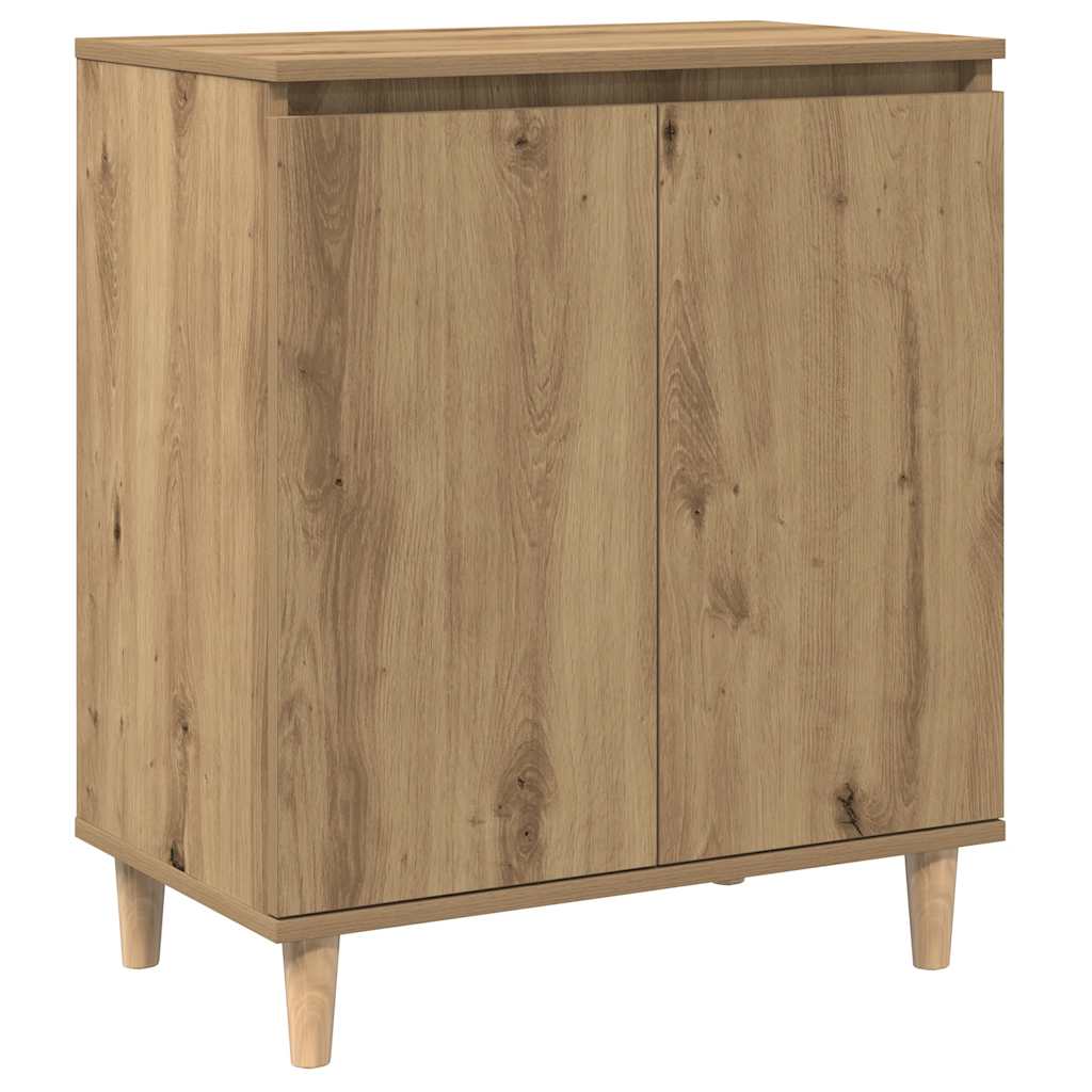 Dressoir 60x35x70 cm bewerkt hout artisanaal eikenkleur is nu te koop bij PeponiXL, paradijselijk wonen!