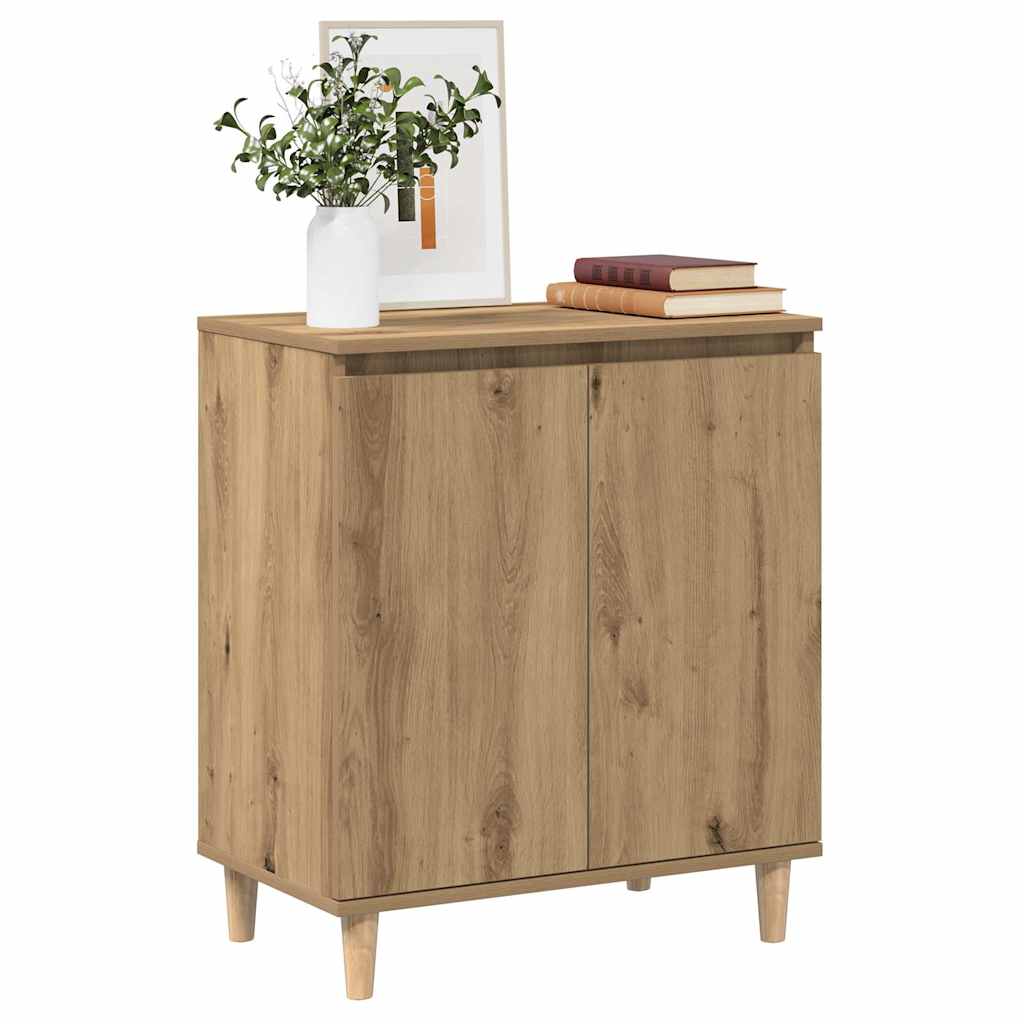 Dressoir 60x35x70 cm bewerkt hout artisanaal eikenkleur is nu te koop bij PeponiXL, paradijselijk wonen!