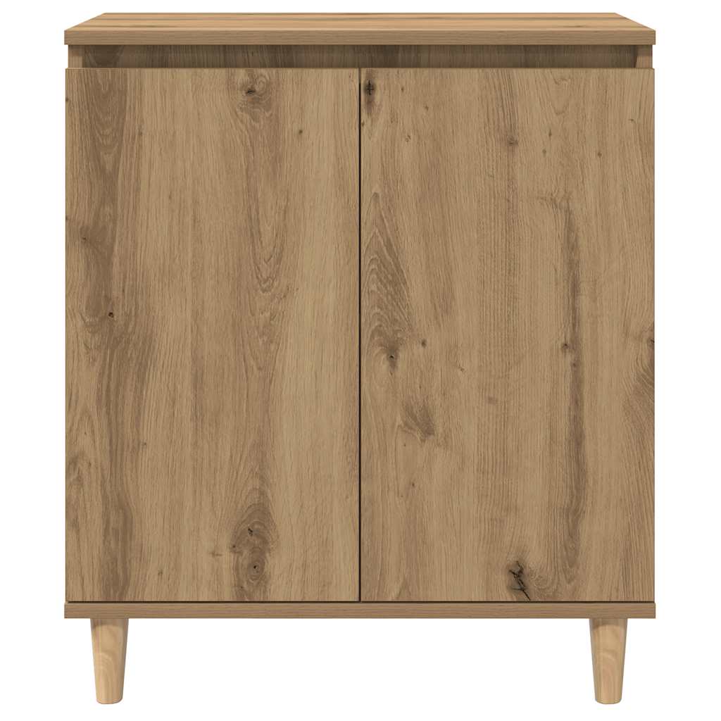 Dressoir 60x35x70 cm bewerkt hout artisanaal eikenkleur is nu te koop bij PeponiXL, paradijselijk wonen!