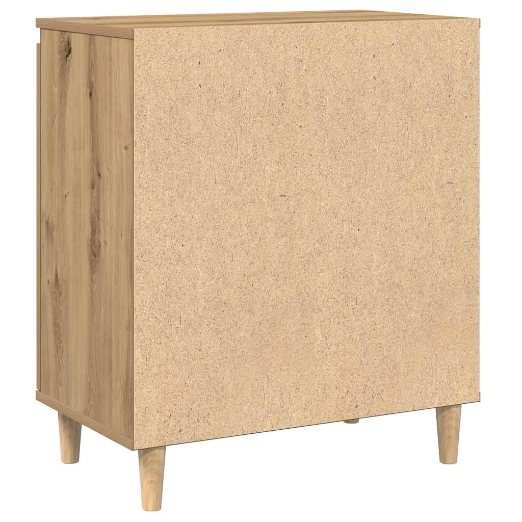 Dressoir 60x35x70 cm bewerkt hout artisanaal eikenkleur is nu te koop bij PeponiXL, paradijselijk wonen!