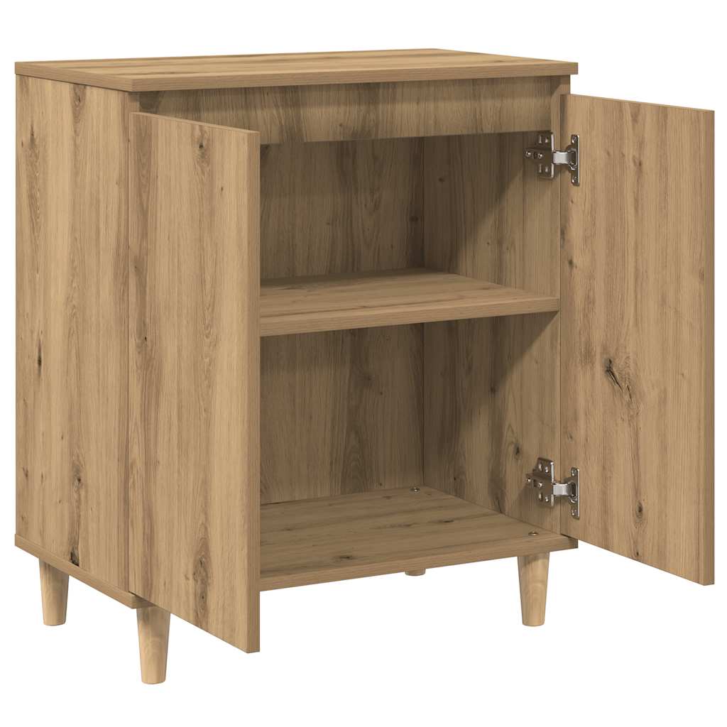 Dressoir 60x35x70 cm bewerkt hout artisanaal eikenkleur is nu te koop bij PeponiXL, paradijselijk wonen!