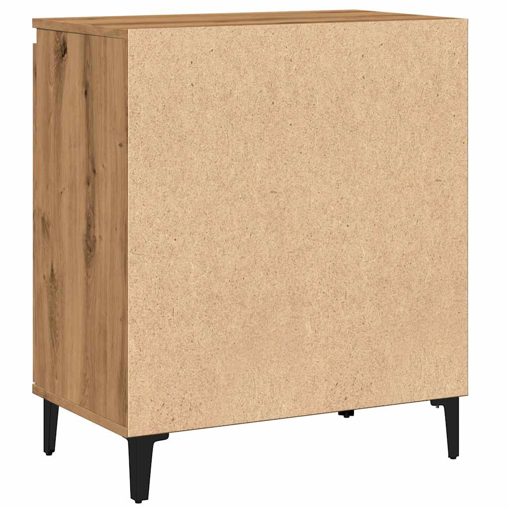 Dressoir 60x35x70 cm bewerkt hout artisanaal eikenkleur is nu te koop bij PeponiXL, paradijselijk wonen!