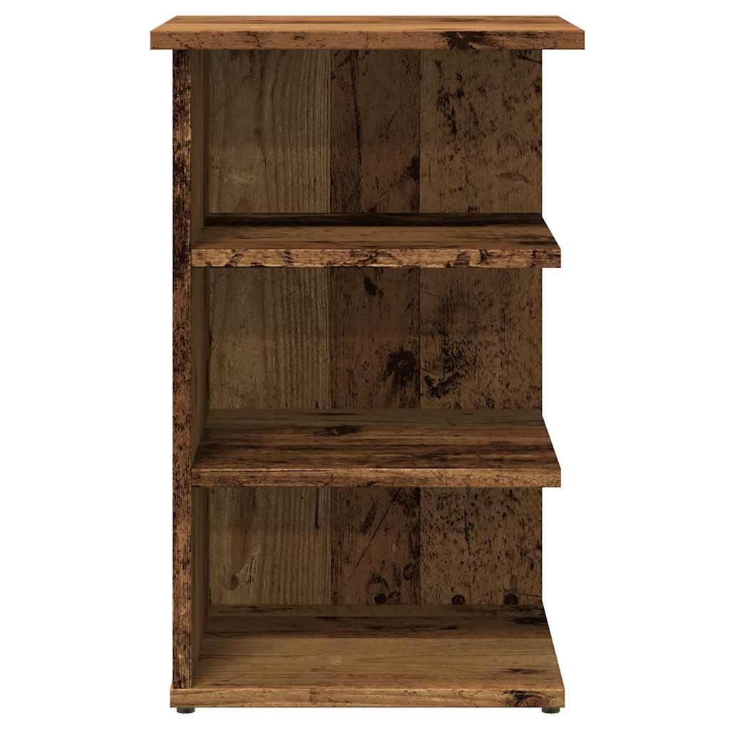 Dressoir 35x35x55 cm bewerkt hout oud houtkleurig is nu te koop bij PeponiXL, paradijselijk wonen!