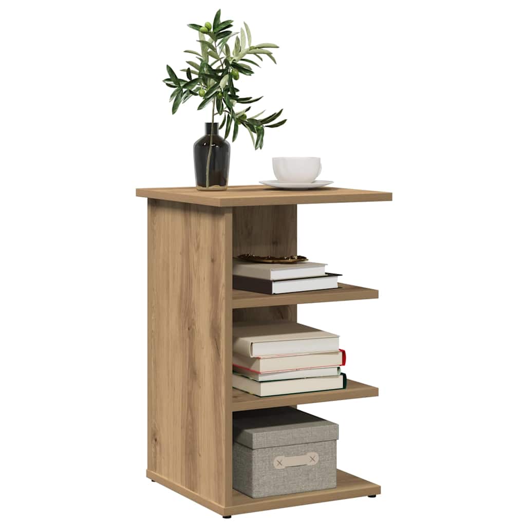 Dressoir 35x35x55 cm bewerkt hout artisanaal eikenkleur is nu te koop bij PeponiXL, paradijselijk wonen!