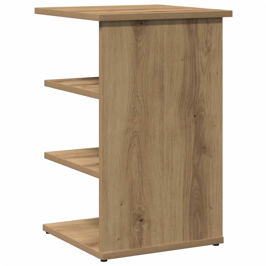Dressoir 35x35x55 cm bewerkt hout artisanaal eikenkleur is nu te koop bij PeponiXL, paradijselijk wonen!