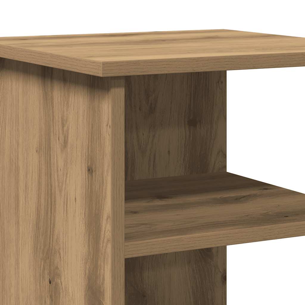 Dressoir 35x35x55 cm bewerkt hout artisanaal eikenkleur is nu te koop bij PeponiXL, paradijselijk wonen!