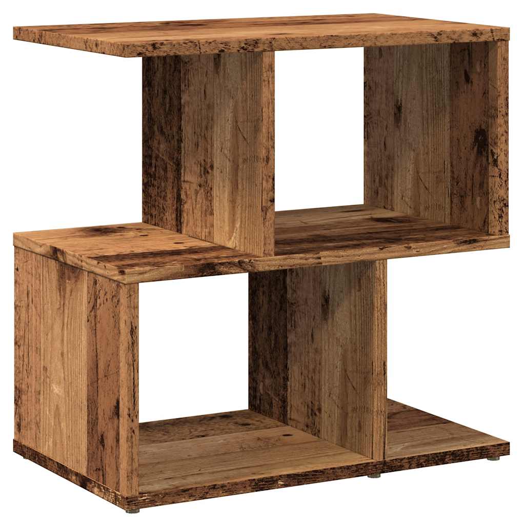 Nachtkastjes 2 st 50x30x51,5 cm bewerkt hout oud houtkleurig is nu te koop bij PeponiXL, paradijselijk wonen!