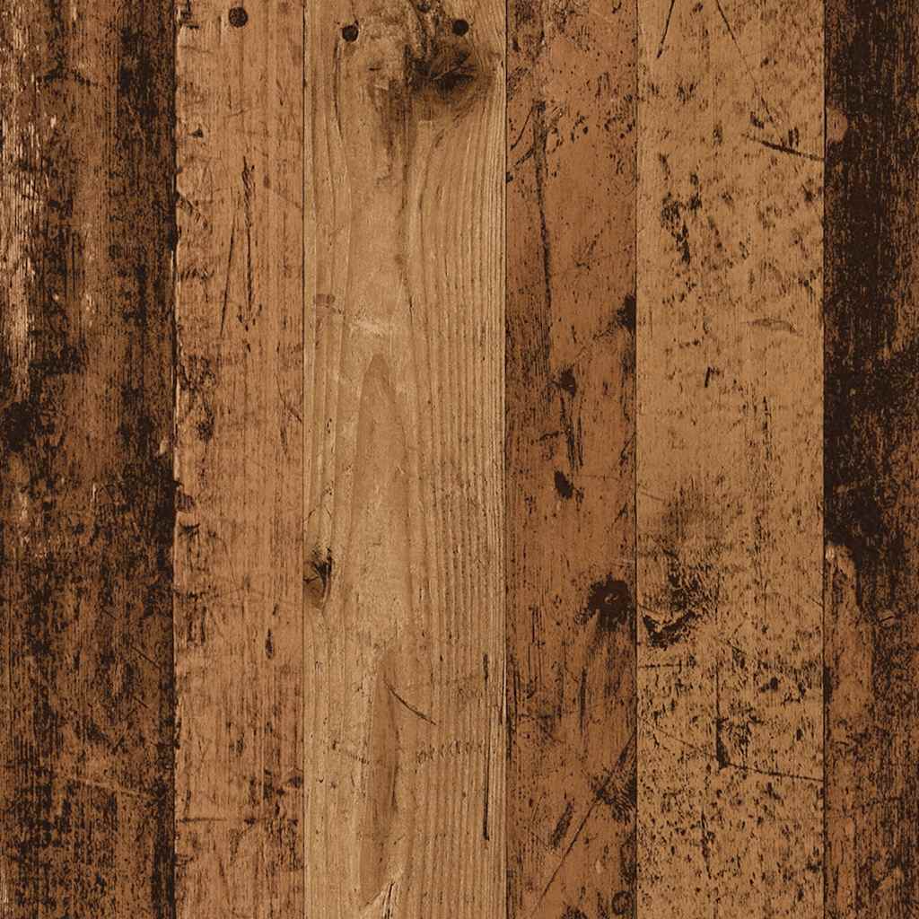 Nachtkastjes 2 st 50x30x51,5 cm bewerkt hout oud houtkleurig is nu te koop bij PeponiXL, paradijselijk wonen!