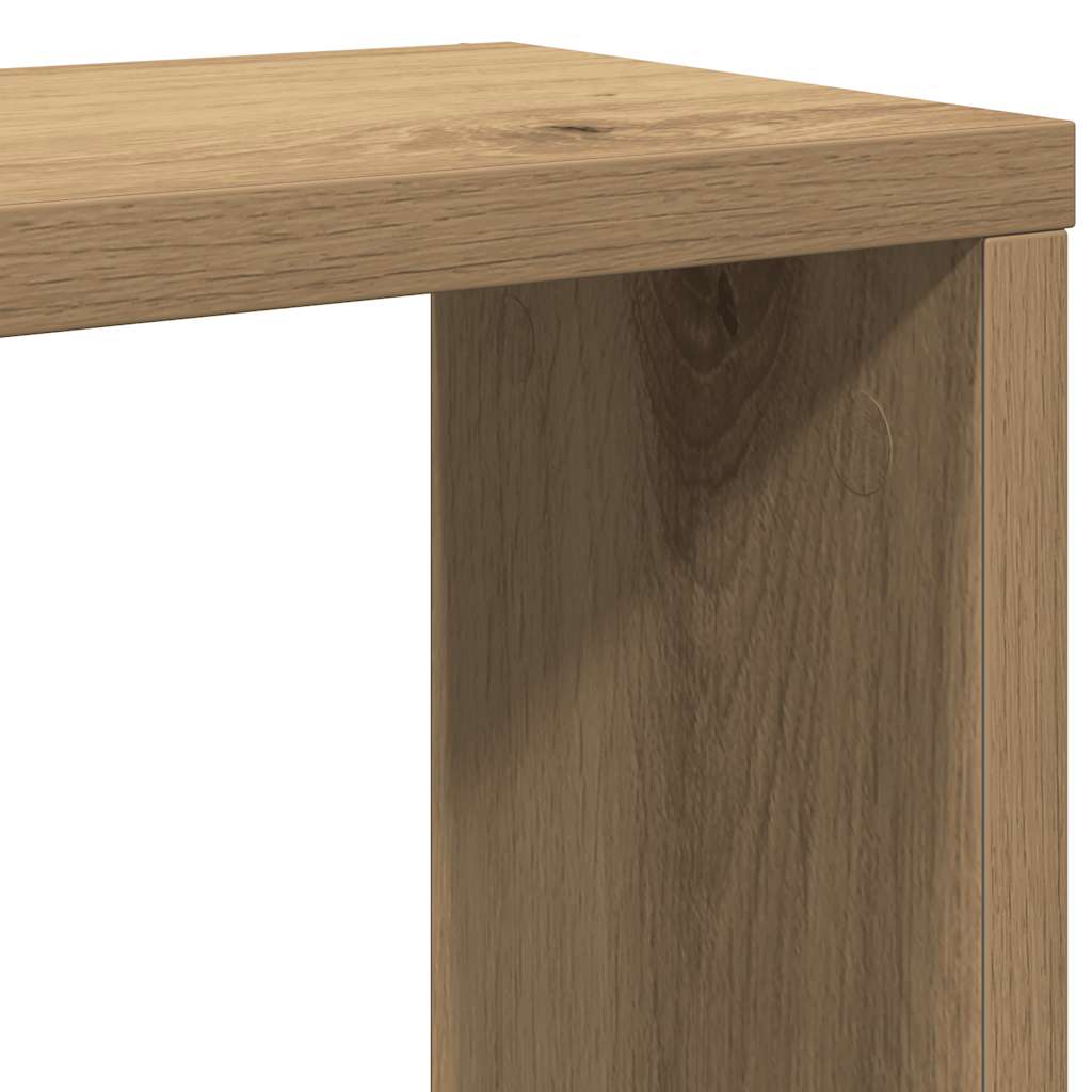 Wandschappen kubus 2st 30x15x30cm bewerkt hout artisanaal eiken is nu te koop bij PeponiXL, paradijselijk wonen!