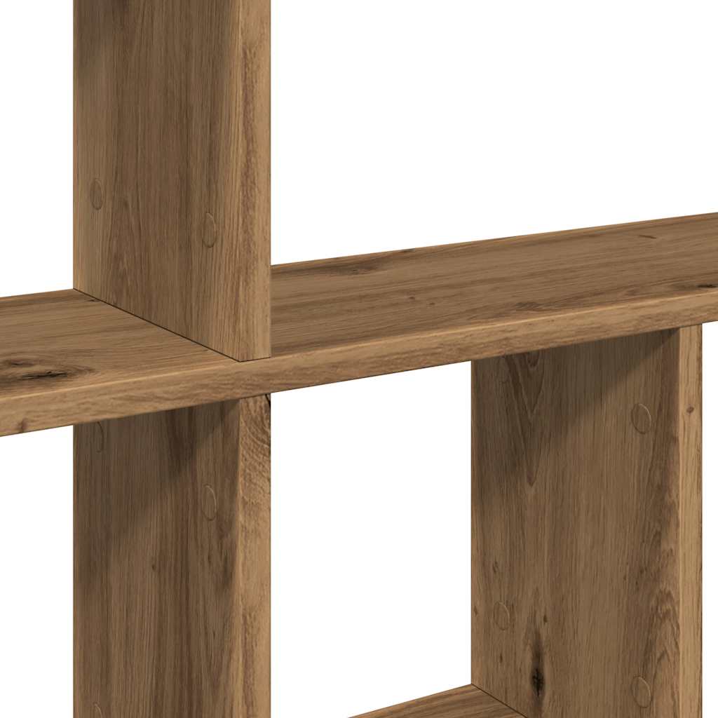 Wandschap 100x18x53 cm bewerkt hout artisanaal eikenkleurig is nu te koop bij PeponiXL, paradijselijk wonen!