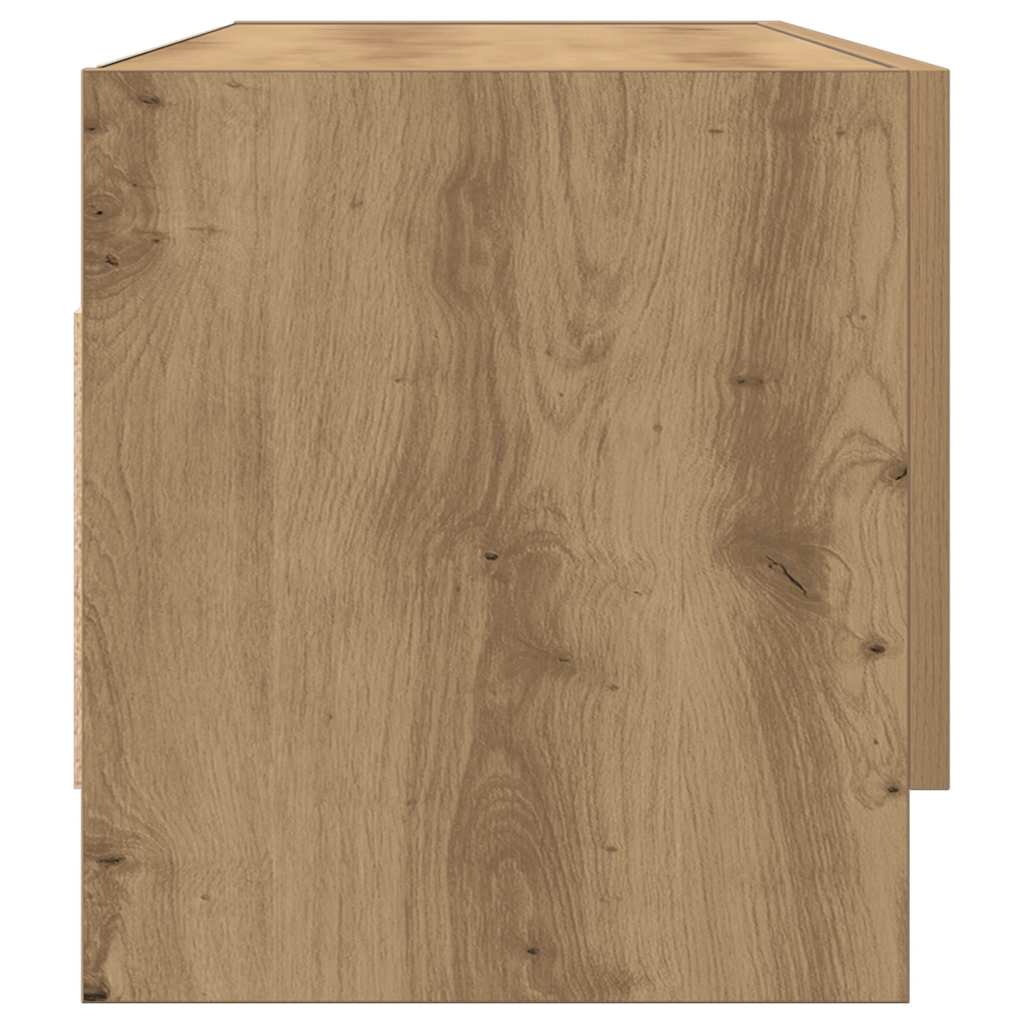 Kledingkast 100x32,5x35 cm bewerkt hout artisanaal eikenkleurig is nu te koop bij PeponiXL, paradijselijk wonen!