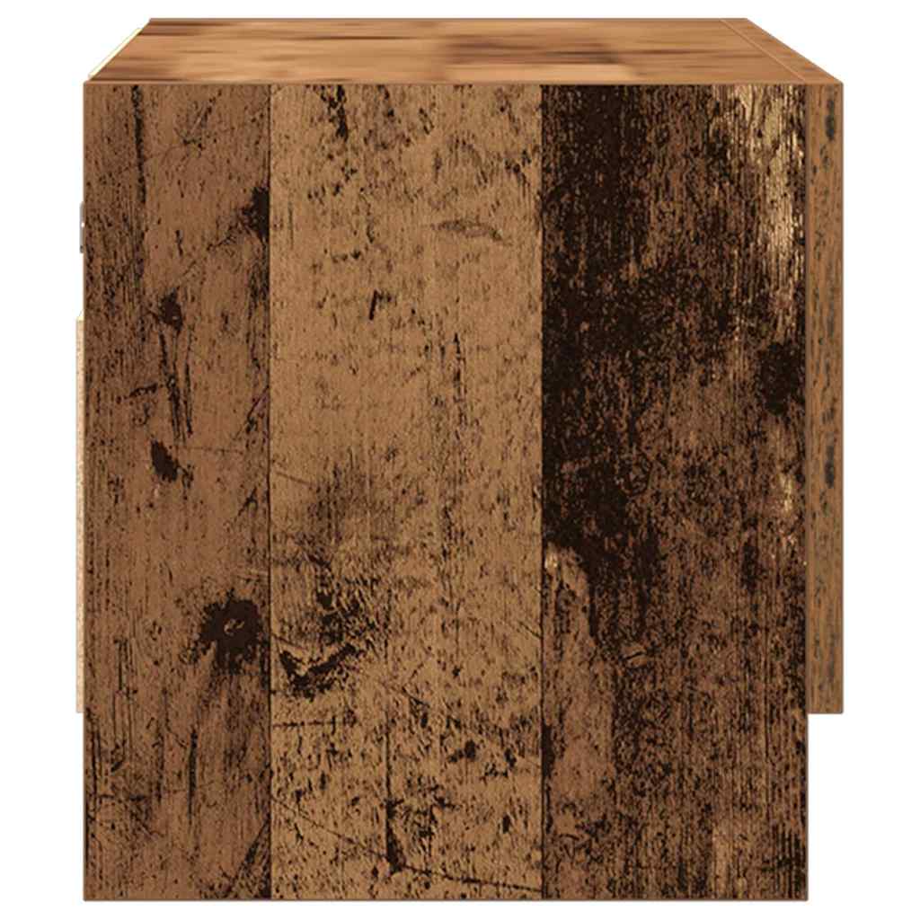 Kledingkast 70x32,5x35 cm bewerkt hout oud houtkleurig is nu te koop bij PeponiXL, paradijselijk wonen!