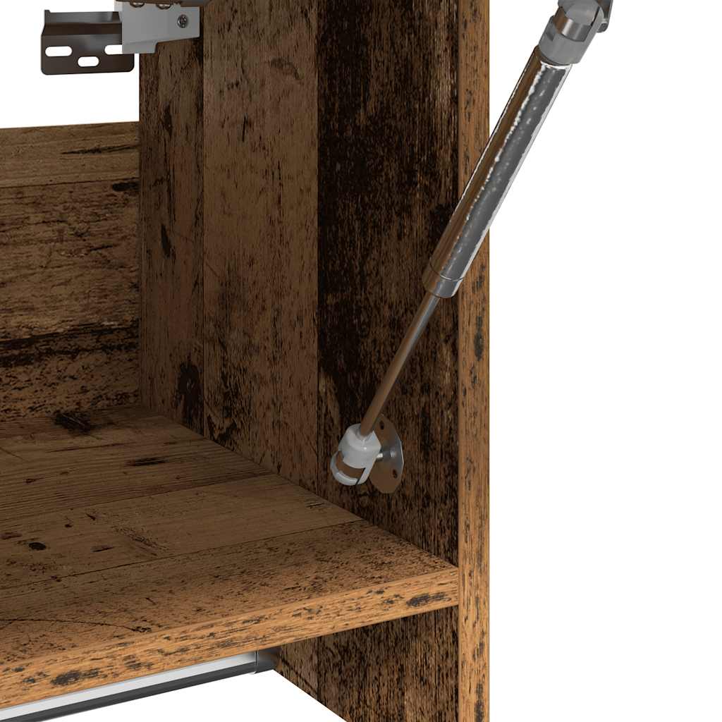 Kledingkast 70x32,5x35 cm bewerkt hout oud houtkleurig is nu te koop bij PeponiXL, paradijselijk wonen!