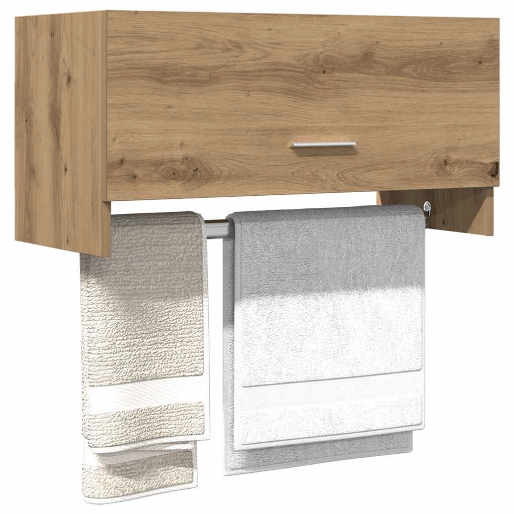 Kledingkast 70x32,5x35 cm bewerkt hout artisanaal eikenkleur is nu te koop bij PeponiXL, paradijselijk wonen!