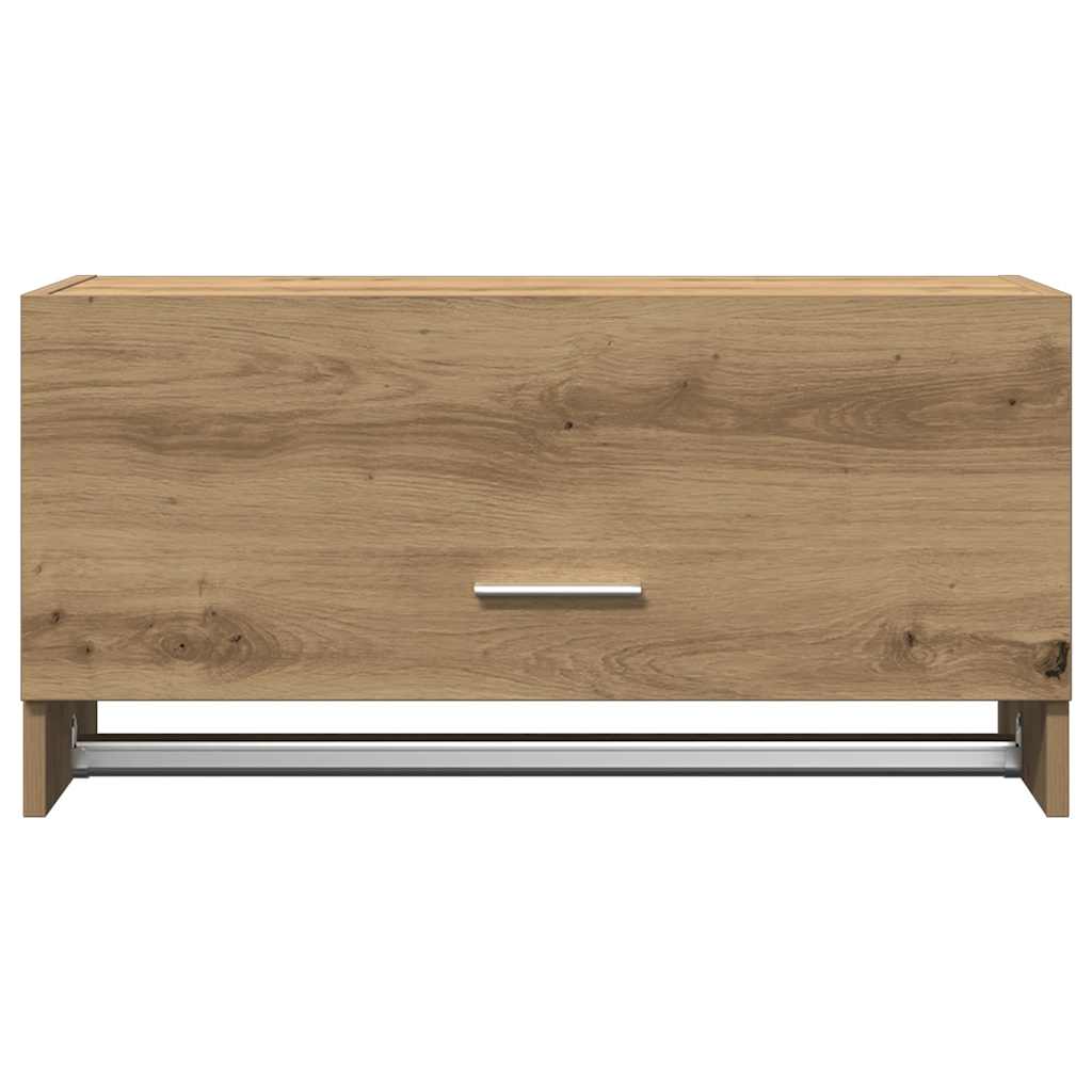 Kledingkast 70x32,5x35 cm bewerkt hout artisanaal eikenkleur is nu te koop bij PeponiXL, paradijselijk wonen!