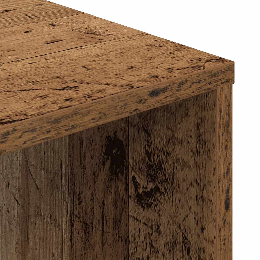 Bureau 102,5x35x75 cm bewerkt hout oud houtkleurig is nu te koop bij PeponiXL, paradijselijk wonen!
