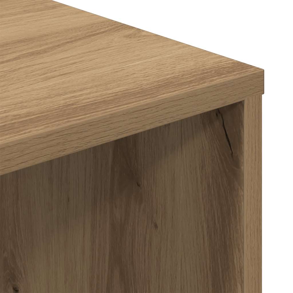 Bureau 102,5x35x75 cm bewerkt hout artisanaal eikenkleur is nu te koop bij PeponiXL, paradijselijk wonen!