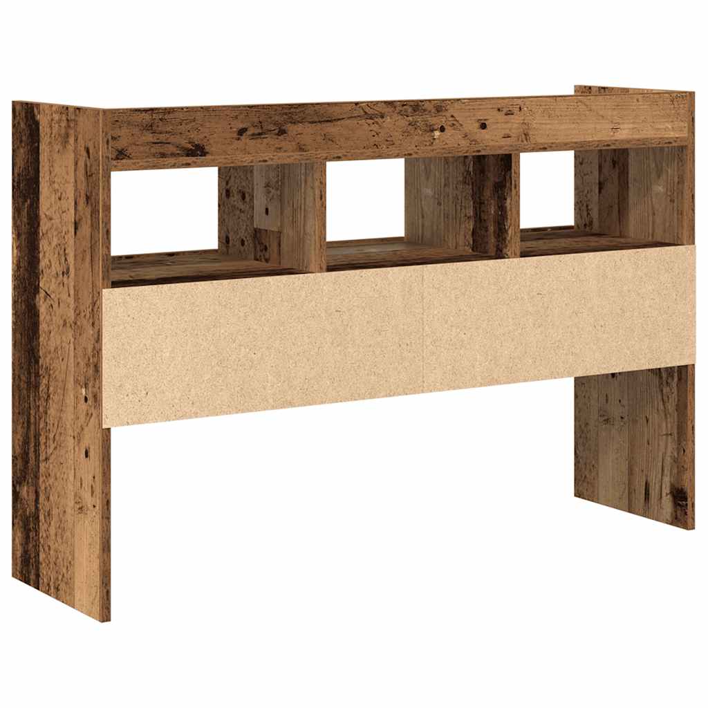 Dressoir 105x30x70 cm bewerkt hout oud houtkleurig is nu te koop bij PeponiXL, paradijselijk wonen!