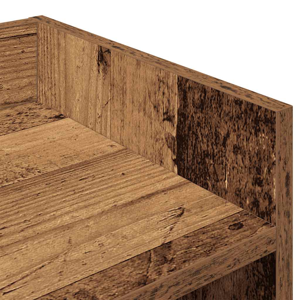 Dressoir 105x30x70 cm bewerkt hout oud houtkleurig is nu te koop bij PeponiXL, paradijselijk wonen!